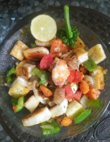 Paneer Salad Recipe